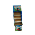 Pop Corrugated Paper Display Stand, Cardboard Display Shelf